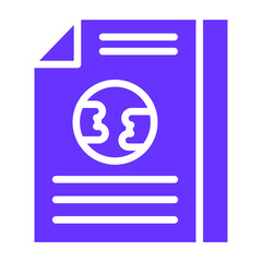 Eco Policy Vector Design Icon Style
