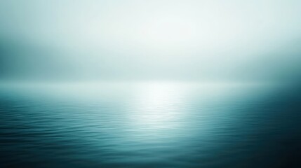 Obraz premium Misty Ocean Sunrise