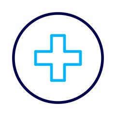 Fototapeta premium Medical Outline Color icon