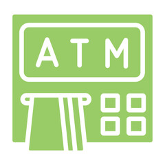 Vector Design Atm Machine Icon Style