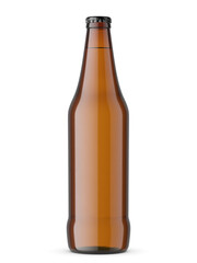 Beer bottle mockup