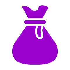 Vector Design Money Bag Icon Style