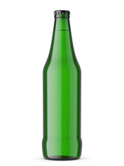 Beer bottle mockup