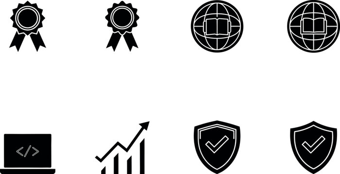 A set of knowledge or expert icons.