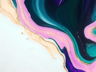 abstract watercolor painting