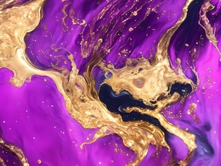 abstract liquid splash