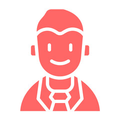 Vector Design Character Male Icon Style
