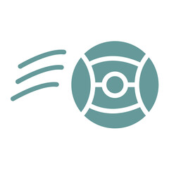 Vector Design Beach Ball Icon Style