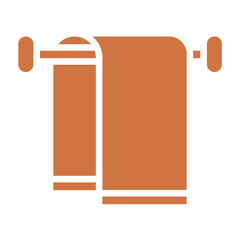 Vector Design Towel Rack Icon Style