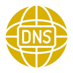 Vector Design DNS Icon Style