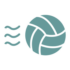 Vector Design Volleyball Icon Style
