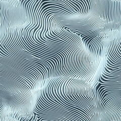 Fototapeta premium Ripple Texture Wind Inspired Seamless Pattern Design for Modern Projects