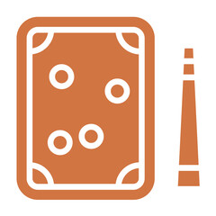 Vector Design Billiards Icon Style