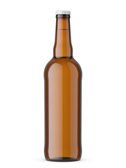 Beer bottle mockup
