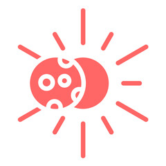 Vector Design Eclipse Icon Style