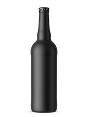 Beer bottle mockup