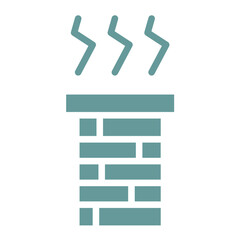 Vector Design Chimney Icon Style