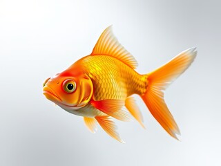 "Vibrant Goldfish