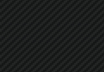 Classic carbon fiber pattern with a solid black background. Modern and elegant texture, suitable for industrial, automotive, or digital background designs.