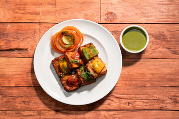 Paneer Tikka, Indian Dish