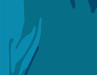 Obraz premium Beautiful Teal Color Background with Smooth Gradient and Elegant Tones for Design and Aesthetic Appeal. Vibrant Teal Background with a Subtle Texture and Soft Blending for Modern Digital Artwork