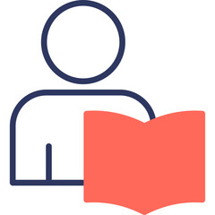 Story glyph color icon