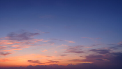Fototapeta premium sunset dawn sky cloud photo background