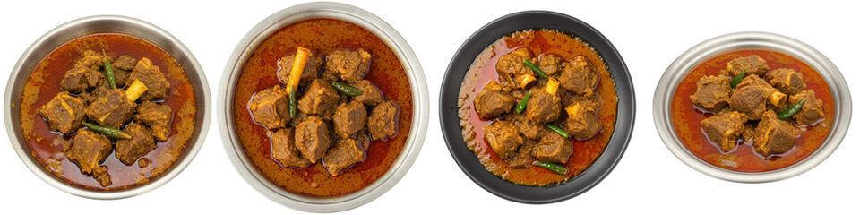Mutton Curry Dish, Cut Out Set