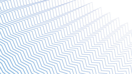 Aero Blue Zig zag line stripes pattern background for fabric style