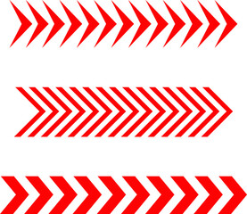 Arrow icon. Mega set of arrows. Sideways set. Design elements for your web, app, presentations, etc. Striped direction.