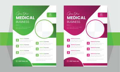 Annual report brochure flyer design template vector, Leaflet, presentation book cover templates.