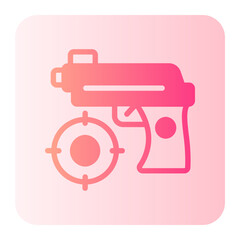 Hunting gradient icon