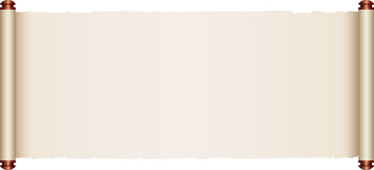 Chinese Traditional Scroll ,Elegant Oriental Banner with Classic Patterns