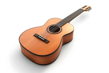 Fototapeta premium Realistic HD 8K Acoustic Guitar