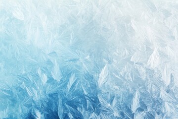 Obraz premium A crisp icy blue gradient background. Featuring cool blues fading into frosty whites