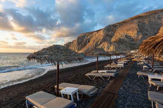 spiaggia di Kamari, Santorini