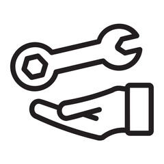 repair line icon