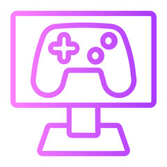 gaming gradient icon