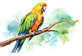 Obraz premium PNG Parrot animal bird creativity.