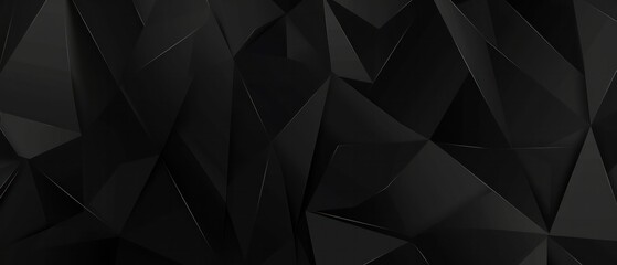 Abstract relief black geometric minimal grey dark shadow wallpaper for banner or presentation premium.