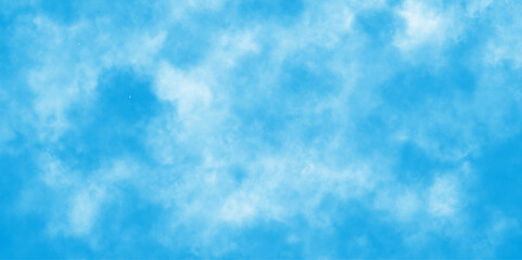 Abstract pattern with blue watercolor clouds on white background.watercolor paper textured for design templates,This is watercolor splash.It is drawn by hand.