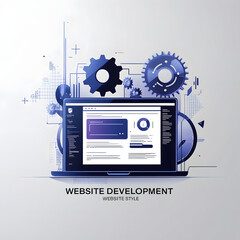 Obraz premium Website Development 