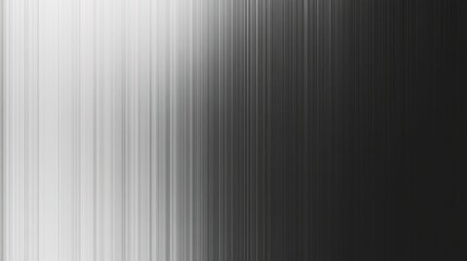 A deep gradient of black and silver. Featuring silver merging into black