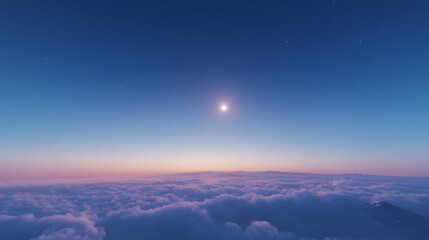 Breathtaking Aerial Views Above the Clouds: Stunning Sky and Horizon Shots