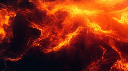 Fototapeta premium A dramatic volcanic magma gradient background. Featuring molten reds, fiery oranges, and deep blacks