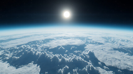 Breathtaking Aerial Views Above the Clouds: Stunning Sky and Horizon Shots