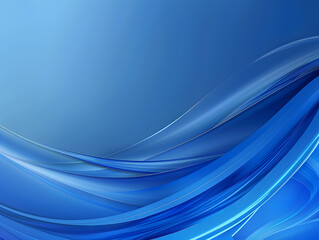 Obraz premium Blue gradient dynamic curve PPT background image