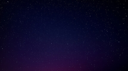 blue night sky milky way and star on dark background with noise and grain, Created with generative AI.