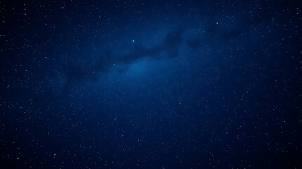 Fototapeta premium blue night sky milky way and star on dark background with noise and grain, Created with generative AI.