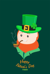 Patrick's day colorful background